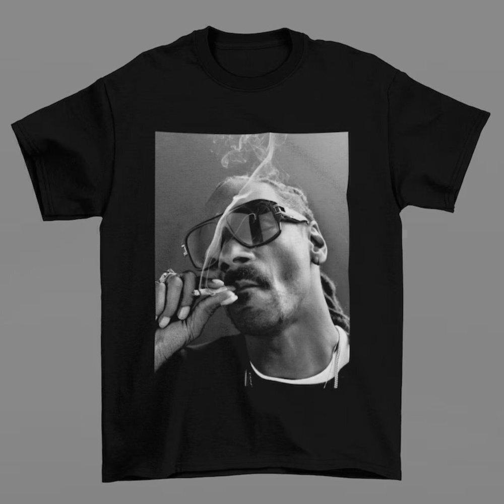 Snoop Dogg Oversize Rap Music Streetwear Graphic Tee T-Shirt